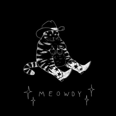 meowdy hoodie x  Design